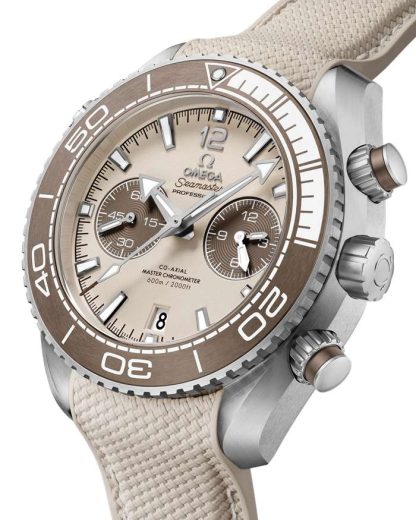 Omega Seamaster Planet Ocean 600M 45,5 mm, acero con pulsera de caucho 215.32.46.51.09.001 - Imagen 4