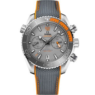 Omega Seamaster Planet Ocean 600M 45,5 mm, titanio con pulsera de caucho 215.92.46.51.99.001