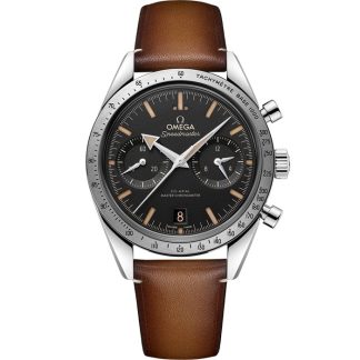 Omega Speedmaster '57 40,5 mm, acero con pulsera de piel 332.12.41.51.01.001