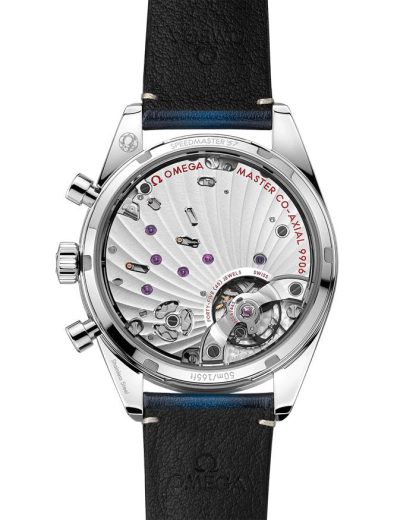 Omega Speedmaster '57 40,5 mm, acero con pulsera de piel 332.12.41.51.03.001 - Imagen 2