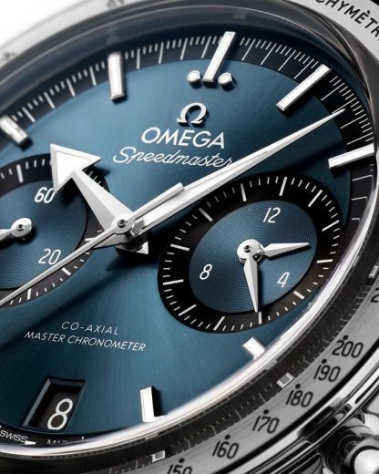 Omega Speedmaster '57 40,5 mm, acero con pulsera de piel 332.12.41.51.03.001 - Imagen 3