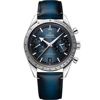Omega Speedmaster '57 40,5 mm, acero con pulsera de piel 332.12.41.51.03.001
