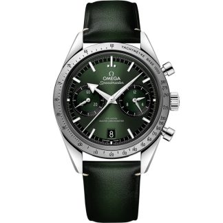 Omega Speedmaster '57 40,5 mm, acero con pulsera de piel 332.12.41.51.10.001