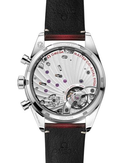 Omega Speedmaster '57 40,5 mm, acero con pulsera de piel 332.12.41.51.11.001 - Imagen 2