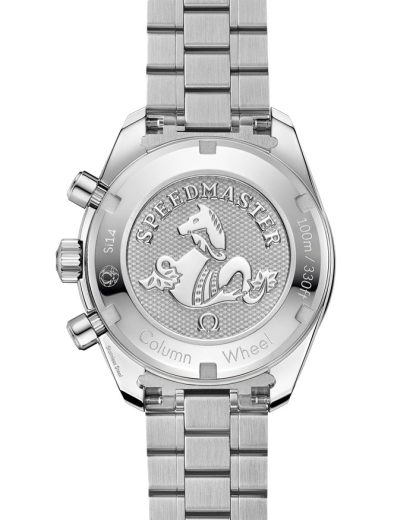 Omega Speedmaster 38 38 mm, acero con acero 324.30.38.50.01.001 - Imagen 2