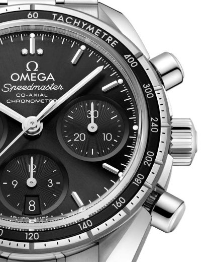 Omega Speedmaster 38 38 mm, acero con acero 324.30.38.50.01.001 - Imagen 3