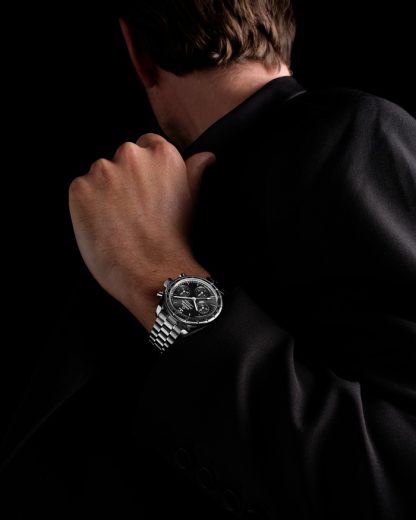 Omega Speedmaster 38 38 mm, acero con acero 324.30.38.50.01.001 - Imagen 4