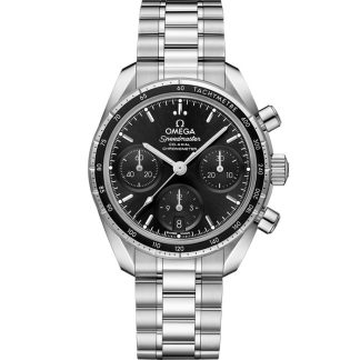 Omega Speedmaster 38 38 mm, acero con acero 324.30.38.50.01.001