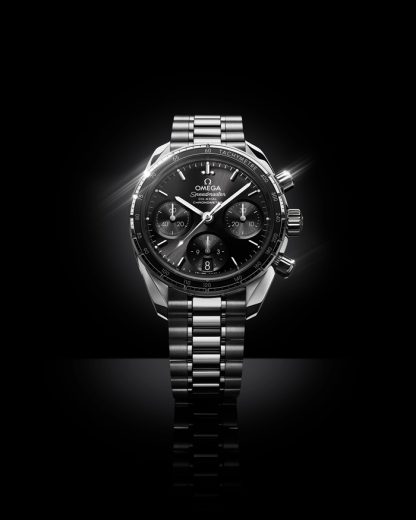 Omega Speedmaster 38 38 mm, acero con acero 324.30.38.50.01.001 - Imagen 5