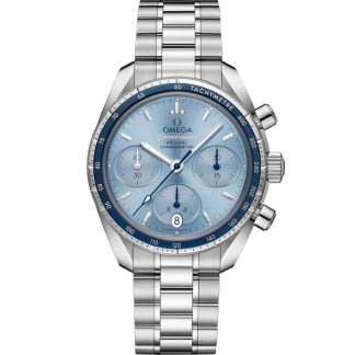 Omega Speedmaster 38 38 mm, acero con acero 324.30.38.50.03.001