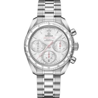 Omega Speedmaster 38 38 mm, acero con acero 324.30.38.50.55.001