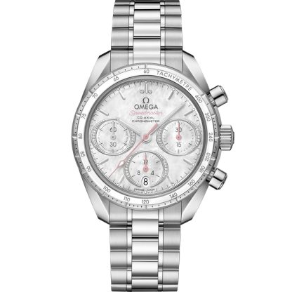Omega Speedmaster 38 38 mm, acero con acero 324.30.38.50.55.001