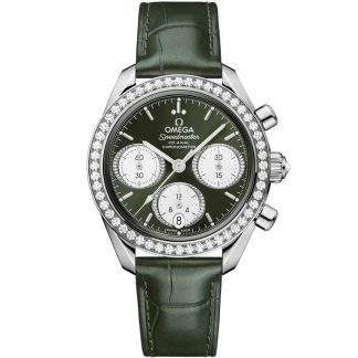 Omega Speedmaster 38 38 mm, acero con aligátor 324.18.38.50.60.001