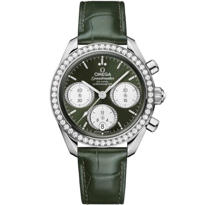 Omega Speedmaster 38 38 mm, acero con aligátor 324.18.38.50.60.001