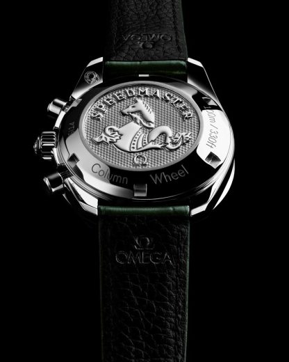 Omega Speedmaster 38 38 mm, acero con aligátor 324.18.38.50.60.001 - Imagen 7