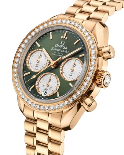 Omega Speedmaster 38 38 mm, oro Moonshine™ con oro Moonshine™ 324.55.38.50.60.001 - Imagen 3