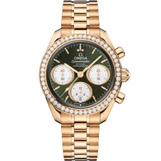 Omega Speedmaster 38 38 mm, oro Moonshine™ con oro Moonshine™ 324.55.38.50.60.001