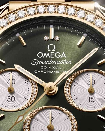 Omega Speedmaster 38 38 mm, oro Moonshine™ con oro Moonshine™ 324.55.38.50.60.001 - Imagen 6