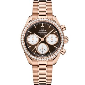 Omega Speedmaster 38 38 mm, oro Sedna™ con oro Sedna™ 324.55.38.50.63.001