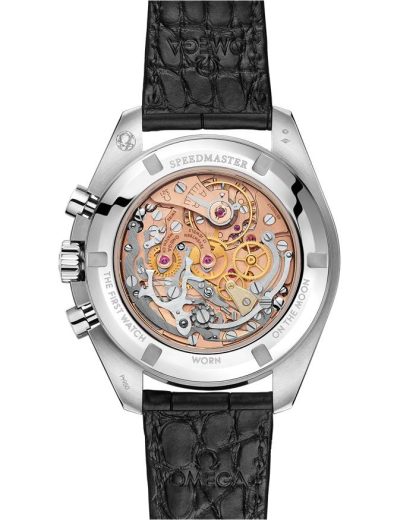 Omega Speedmaster Calibre 321 42 mm, platino con pulsera de piel 311.93.42.30.99.001 - Imagen 2