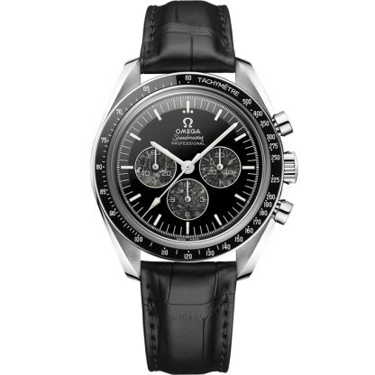 Omega Speedmaster Calibre 321 42 mm, platino con pulsera de piel 311.93.42.30.99.001