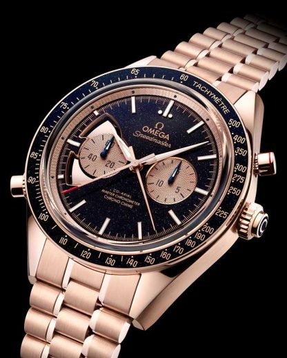 Omega Speedmaster Chrono Chime 45 mm, oro Sedna™ con oro Sedna™ 522.50.45.52.03.001 - Imagen 3