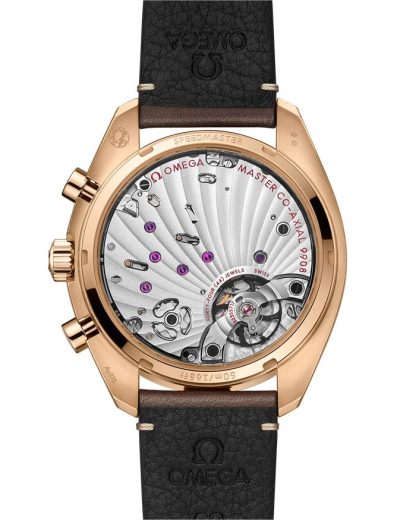Omega Speedmaster Chronoscope 43 mm, Bronze gold con pulsera de piel 329.92.43.51.10.001 - Imagen 2
