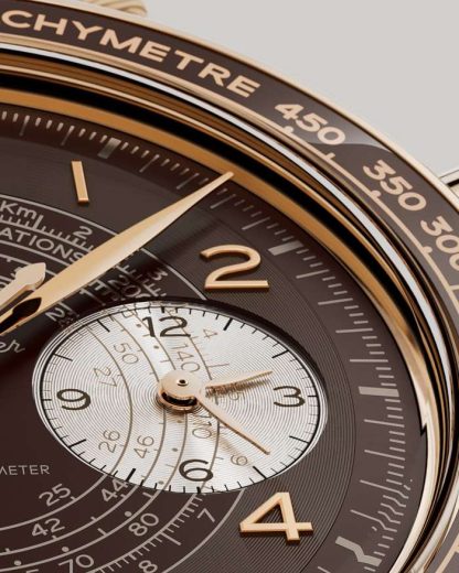 Omega Speedmaster Chronoscope 43 mm, Bronze gold con pulsera de piel 329.92.43.51.10.001 - Imagen 4