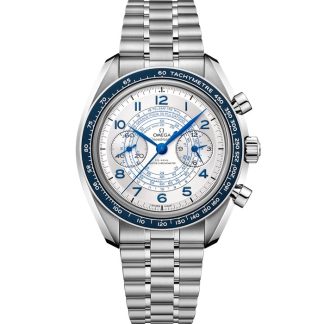Omega Speedmaster Chronoscope 43 mm, acero con acero 329.30.43.51.02.001