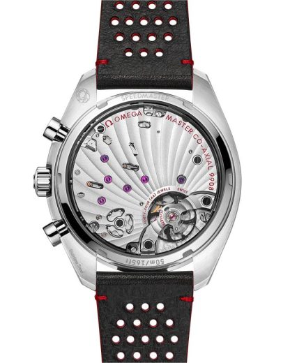Omega Speedmaster Chronoscope 43 mm, acero con pulsera de piel 329.32.43.51.02.001 - Imagen 2