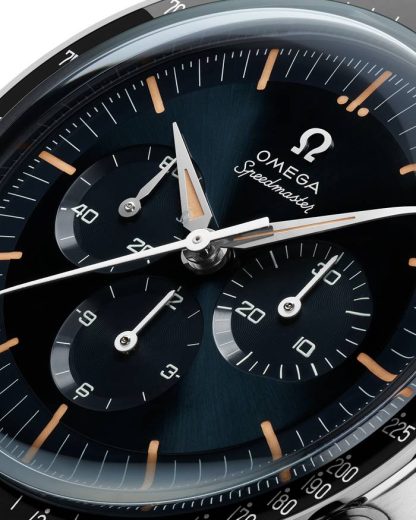 Omega Speedmaster First OMEGA in Space 39,7 mm, acero con pulsera de piel 310.32.40.50.06.001 - Imagen 3