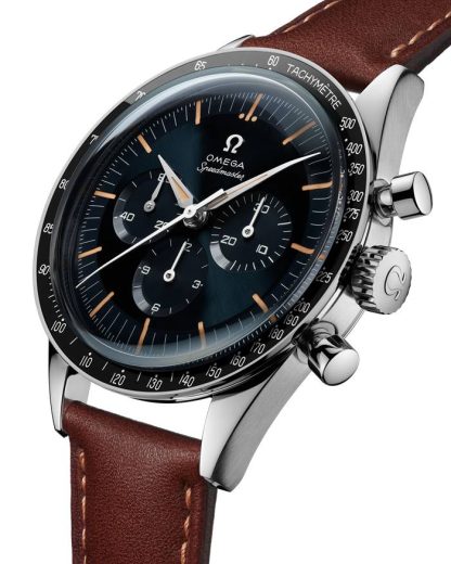 Omega Speedmaster First OMEGA in Space 39,7 mm, acero con pulsera de piel 310.32.40.50.06.002 - Imagen 3