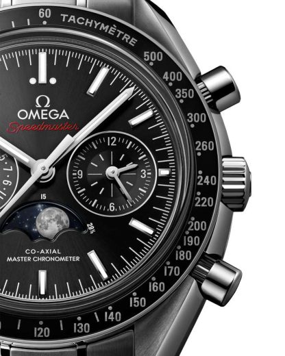 Omega Speedmaster Moonphase 44,25 mm, acero con acero 304.30.44.52.01.001 - Imagen 2