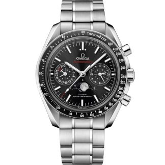 Omega Speedmaster Moonphase 44,25 mm, acero con acero 304.30.44.52.01.001