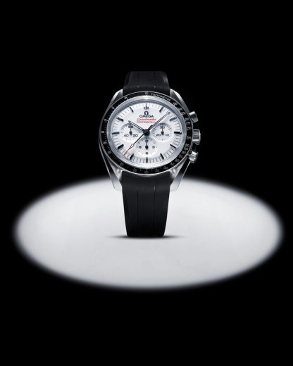 Omega Speedmaster Moonwatch Professional 42 mm, acero con pulsera de caucho 310.32.42.50.04.001 - Imagen 5
