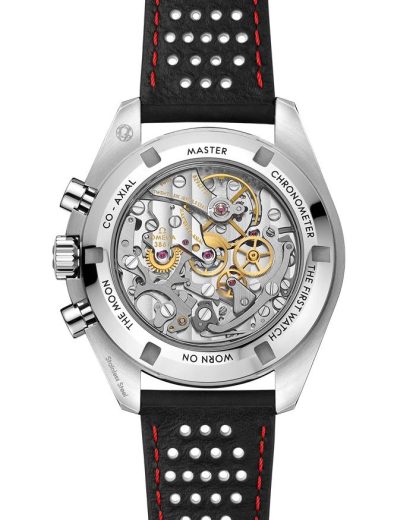 Omega Speedmaster Moonwatch Professional 42 mm, acero con pulsera de piel 310.32.42.50.04.002 - Imagen 2
