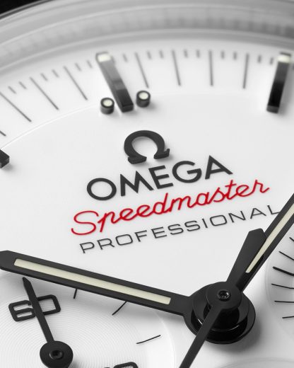 Omega Speedmaster Moonwatch Professional 42 mm, acero con pulsera de piel 310.32.42.50.04.002 - Imagen 5