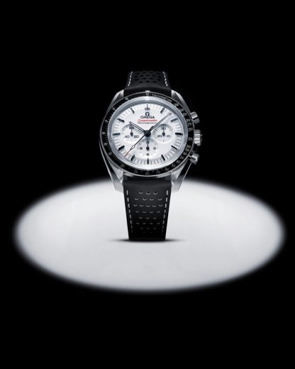 Omega Speedmaster Moonwatch Professional 42 mm, acero con pulsera de piel 310.32.42.50.04.002 - Imagen 6