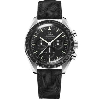 Omega Speedmaster Moonwatch Professional 42 mm, acero con pulsera en tejido de nailon revestido 310.32.42.50.01.001