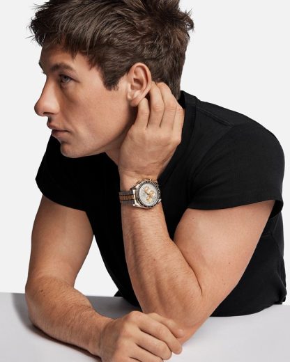 Omega Speedmaster Moonwatch Professional 42 mm, acero - oro Moonshine™ con acero - oro Moonshine™ 310.20.42.50.02.001 - Imagen 6
