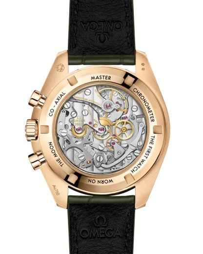 Omega Speedmaster Moonwatch Professional 42 mm, oro Moonshine™ con pulsera de piel 310.63.42.50.10.001 - Imagen 2
