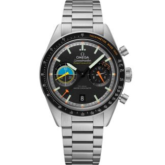 Omega Speedmaster Pilot 40,85 mm, acero con acero 332.10.41.51.01.002