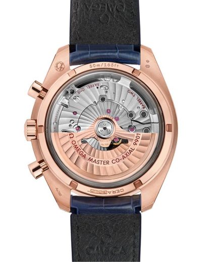 Omega Speedmaster Racing 44,25 mm, oro Sedna™ con pulsera de piel 329.53.44.51.03.001 - Imagen 2