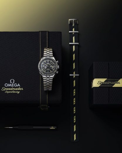 Omega Speedmaster Super Racing 44,25 mm, acero con acero 329.30.44.51.01.003 - Imagen 4
