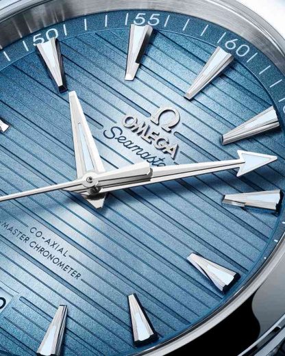 Omega Summer Blue Seamaster Aqua Terra 150M 41 mm, acero con acero 220.10.41.21.03.005 - Imagen 3
