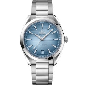 Omega Summer Blue Seamaster Aqua Terra 150M 41 mm, acero con acero 220.10.41.21.03.005