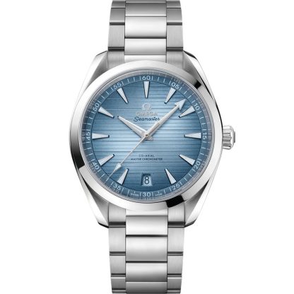 Omega Summer Blue Seamaster Aqua Terra 150M 41 mm, acero con acero 220.10.41.21.03.005