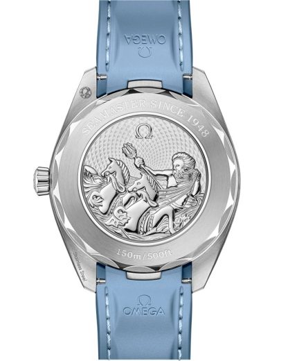 Omega Summer Blue Seamaster Aqua Terra 150M 41 mm, acero con pulsera de caucho 220.12.41.21.03.008 - Imagen 2