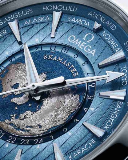 Omega Summer Blue Seamaster Aqua Terra 150M 43 mm, acero con acero 220.10.43.22.03.002 - Imagen 3