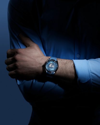 Omega Summer Blue Seamaster Aqua Terra 150M 43 mm, acero con pulsera de caucho 220.12.43.22.03.002 - Imagen 4